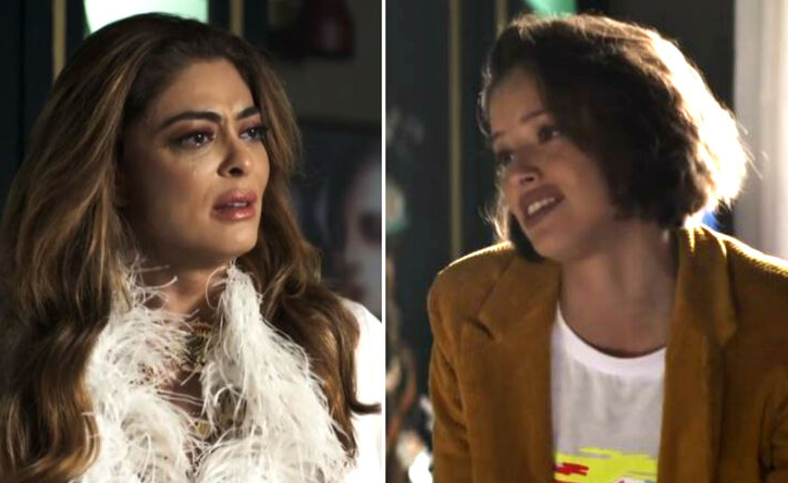 “A Dona do Pedaço”: Josiane é desmascarada e apanha de Maria da Paz