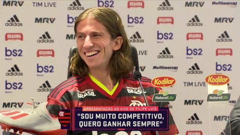 Ao vivo, “gemidão” interrompe apresentação de Filipe Luis no Flamengo; confira o vídeo!