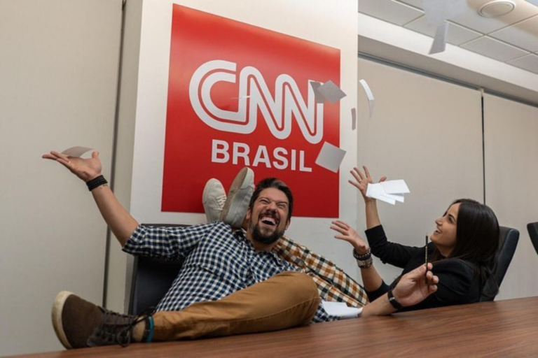 Mari Palma e Phelipe Siani são oficializados na CNN Brasil
