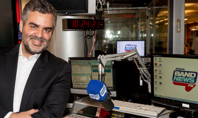 Carlos Andreazza estreia na BandNews FM