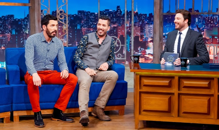 The Noite 21/08/2019 – Drew e Jonathan Scott