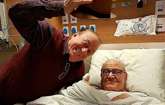 Ary Toledo está internado com pneumonia e depressão; humorista já perdeu 25 quilos