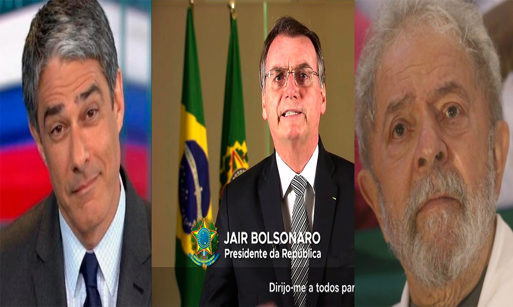 “Jornal Nacional” repercute com ‘panelaço’ contra Bolsonaro e críticas a Lula