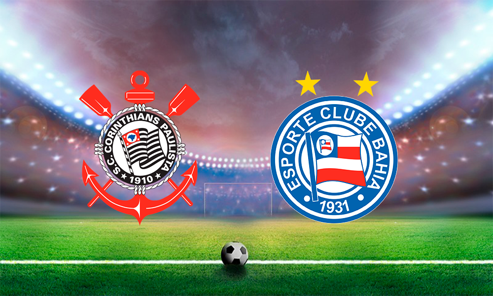 Corinthians e Bahia ao vivo: saiba como assistir na TV e online