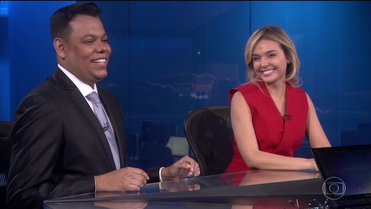 Saiba quem são os apresentadores do Jornal Nacional deste sábado (19/10)