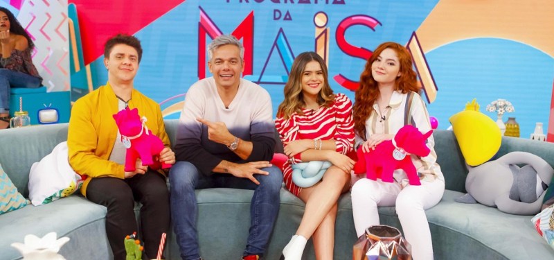 Programa da Maísa 12/10/2019: Otaviano Costa e Duda Matte