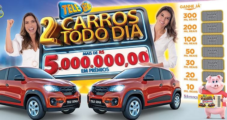 Primeiro Sorteio da Tele Sena de Aniversário: confira os números