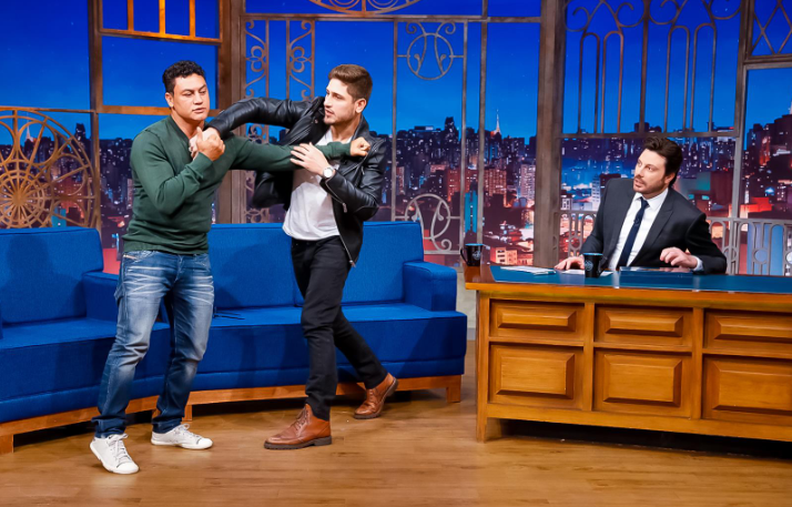 The Noite 04/11/2019 – Acelino Popó Freitas, Daniel Rocha e Gaby Violeira