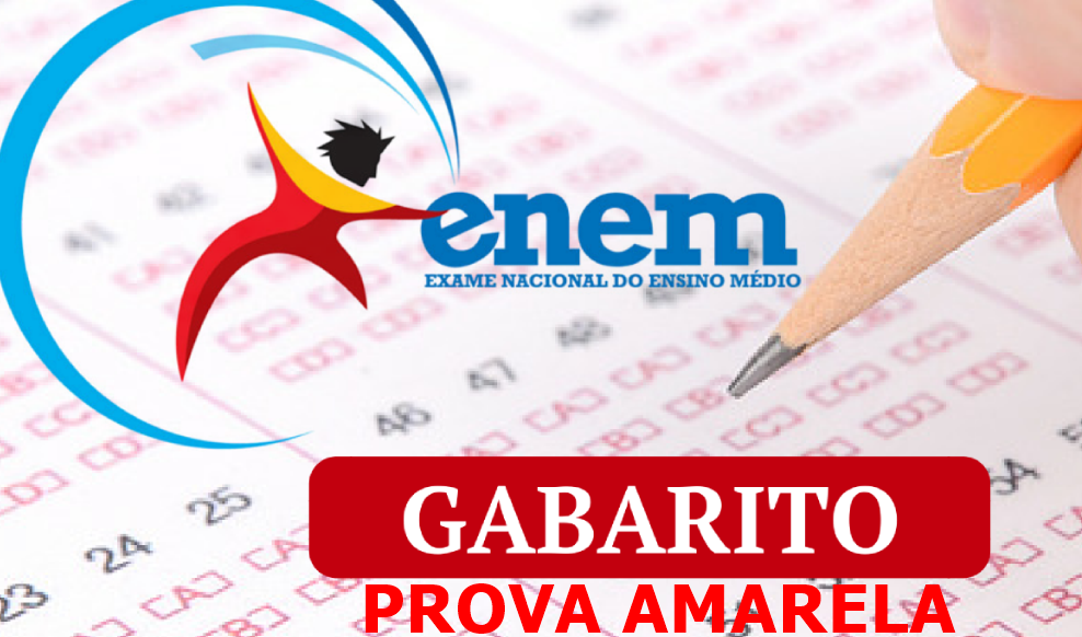 Gabarito da prova Amarela do Enem 2019: saiba quantas questões acertou