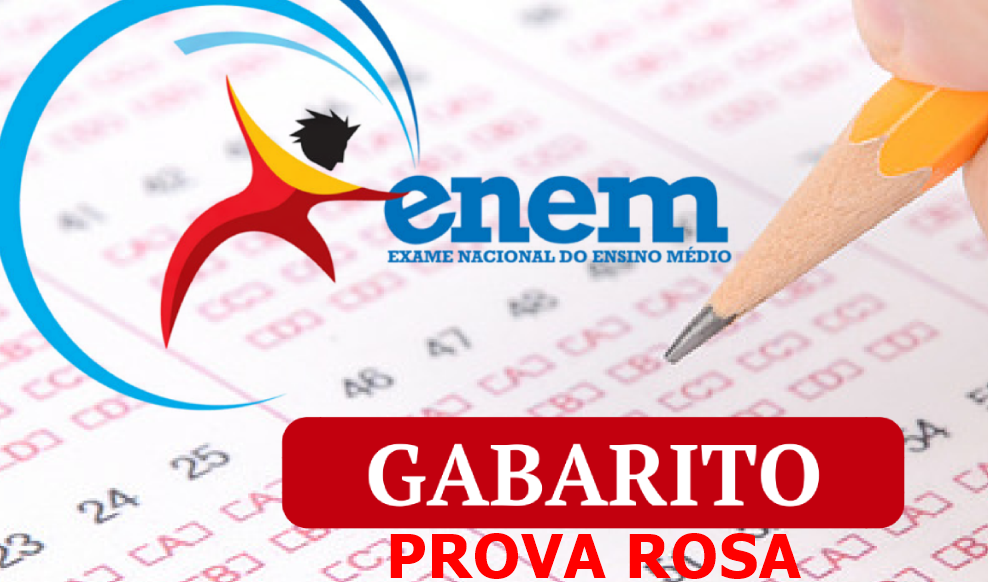 Gabarito da prova Rosa do Enem 2019: confira todas as questões