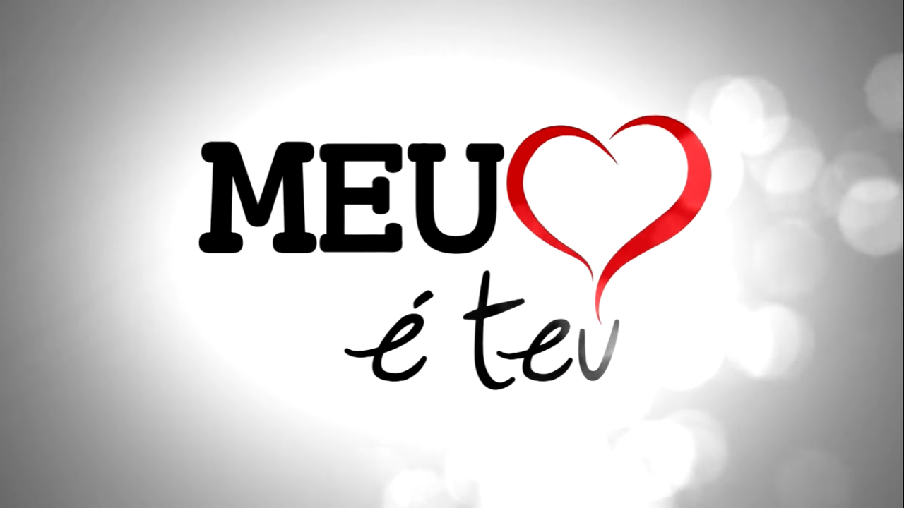 Logotipo da novela Meu Coração é Teu