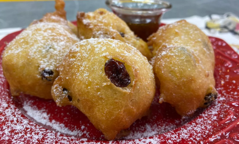 Receita do Bolinho de Chuva com Frutas Cristalizadas do Mais Você 04/12/2019