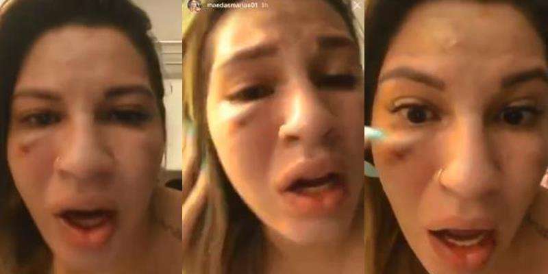 Esposa de goleiro do São Paulo acusa marido de agressão: “Olha o que ele está fazendo comigo”
