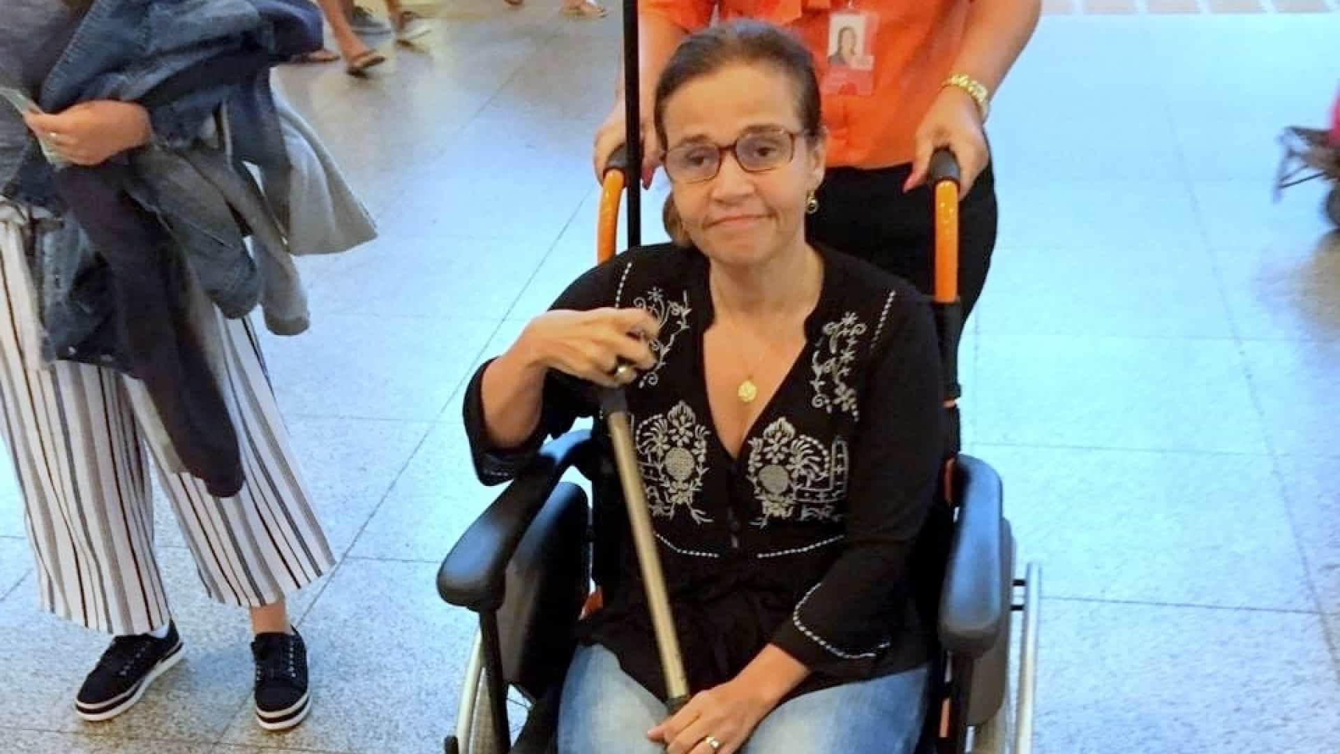 Cláudia Rodrigues tem crise convulsiva e vai parar na UTI