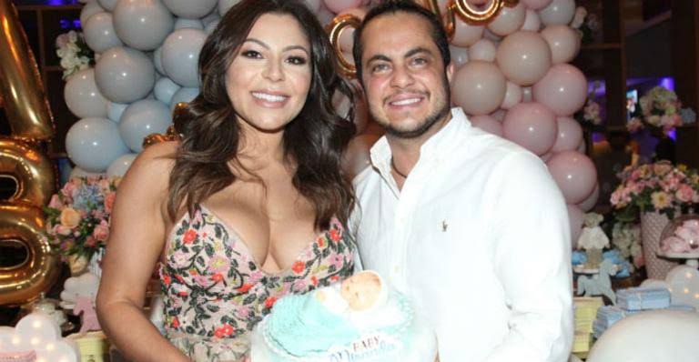 Nasce Bento, filho de Thammy Miranda e Andressa Ferreira