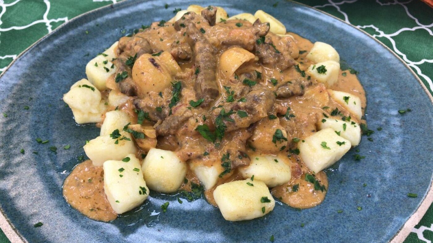 Receita de Estrogonhoque do Mais Você, dia 14/02/2020