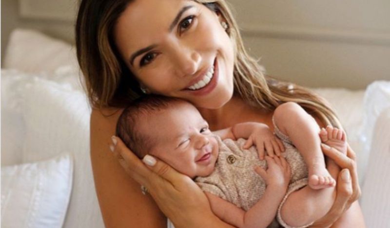 Patrícia Abravanel posta foto do encontro de seu filho com o sobrinho, filho de Renata Abravanel