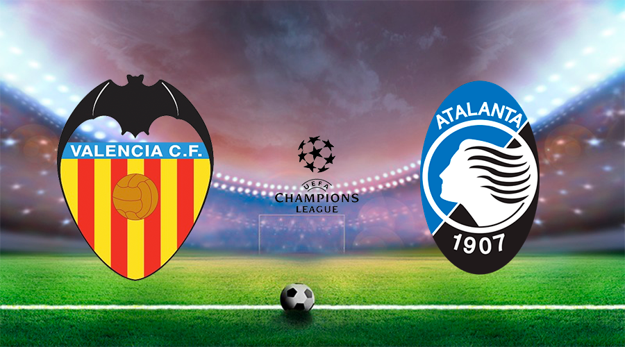 Valencia x Atalanta ao vivo: Onde assistir na TV e online pela Liga dos Campeões