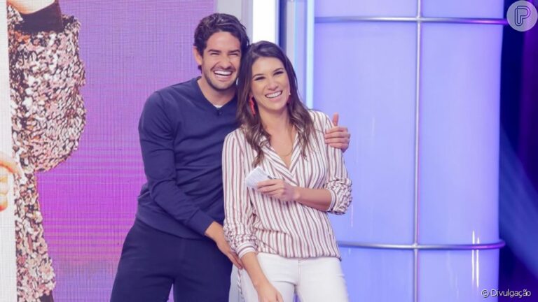 Rebeca Abravanel recebe presente especial de Alexandre Pato e se declara em foto