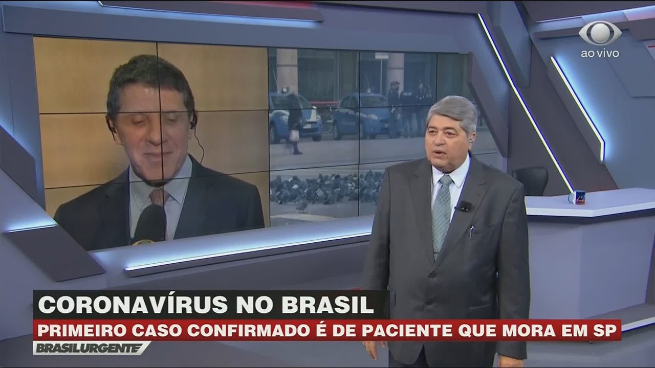 “Brasil Urgente” sobe com coronavírus e bate SBT em audiência nesta quarta (25/03)