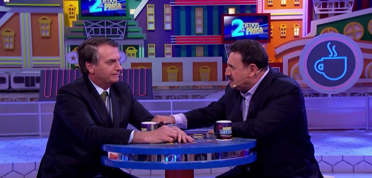 Ratinho defende Bolsonaro após manifestação e web detona: ‘Puxa saco’