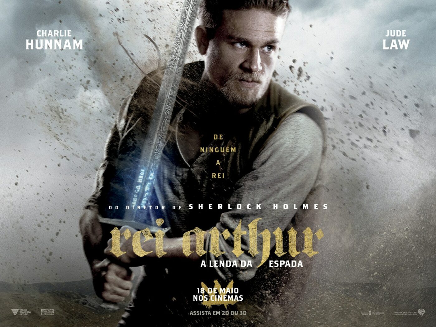 Filme do Cinema Especial 25/03/2020: Rei Arthur – A Lenda da Espada