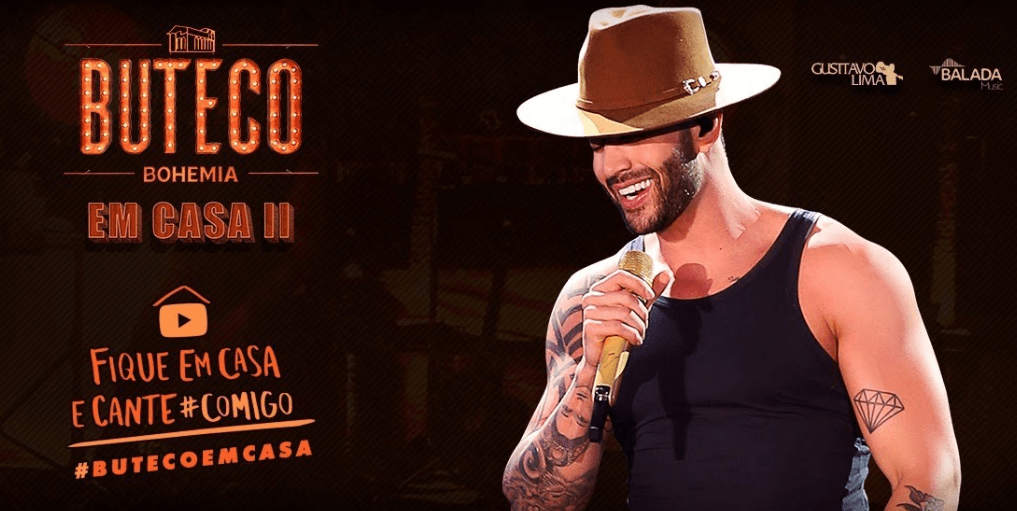 Saiba como assistir a Live de Gusttavo Lima online neste sábado (11/04/2020)
