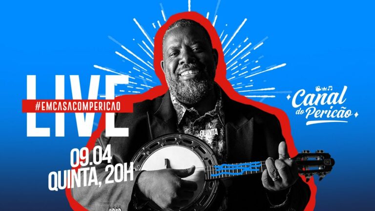 Saiba como assistir a Live de Péricles online nesta quinta (09/04/2020)