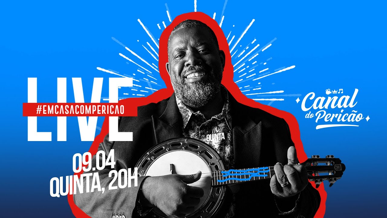 Saiba como assistir a Live de Péricles online nesta quinta (09/04/2020)