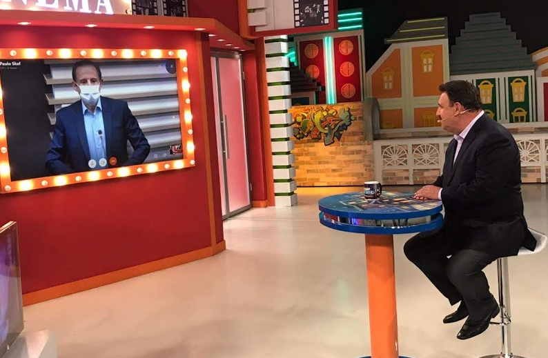 Programa do Ratinho 27/04/2020 – Paulo Skaf no Dois Dedos de Prosa