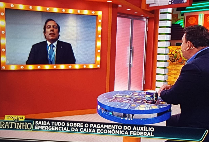 Programa do Ratinho 20/04/2020 – Presidente da Caixa