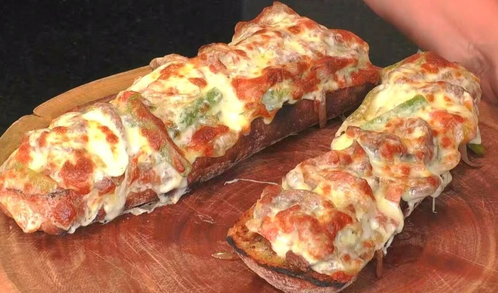 Receita de Lanche suculento de carne e queijo do Melhor da Tarde, dia 16/04/2020