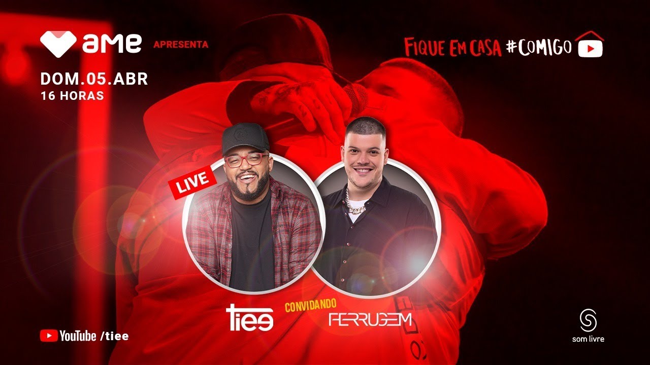 Saiba como assistir a Live de Ferrugem online neste domingo (05/04/2020)