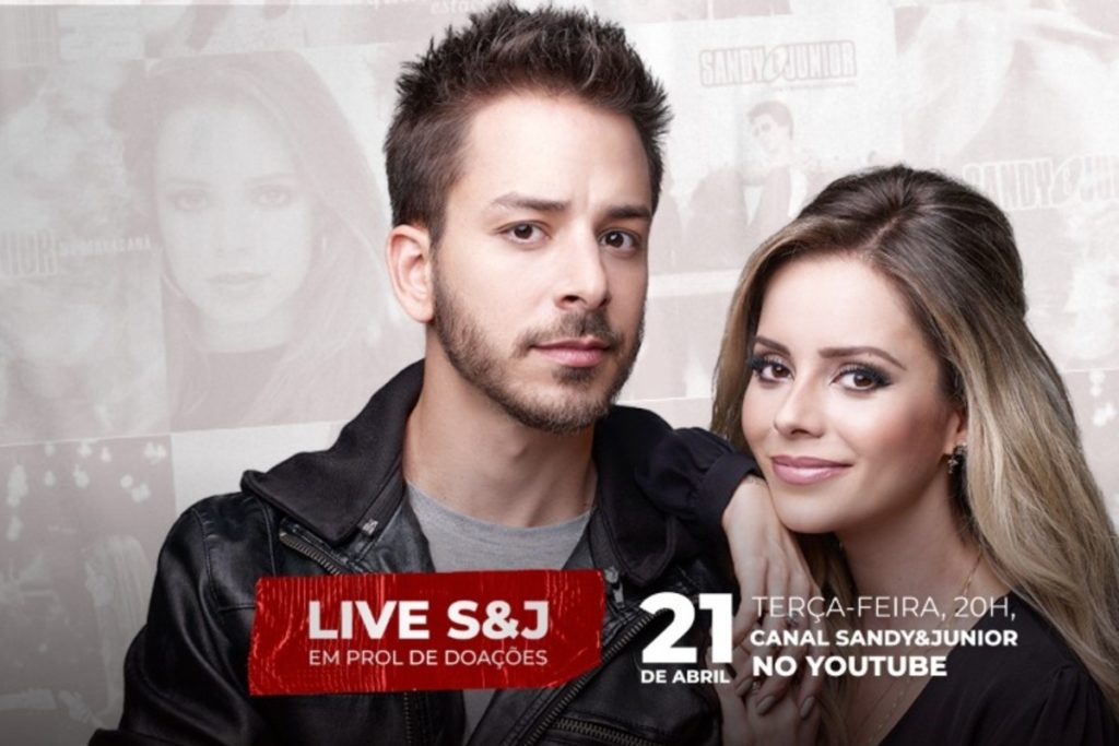 Saiba como assistir a Live de Sandy e Junior online nesta terça (21/04/2020)