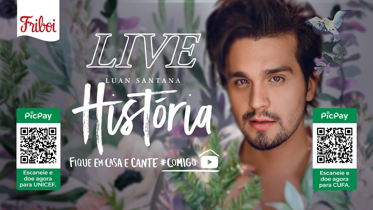 Live de Luan Santana: Saiba como assistir online neste domingo (26/04/2020)