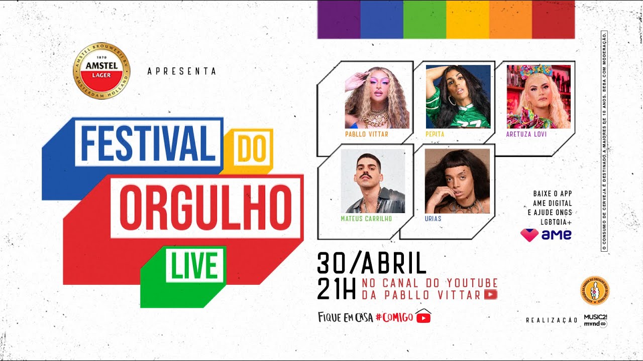 Live de Pabllo Vittar: Saiba como assistir online nesta quinta (30/04/2020)