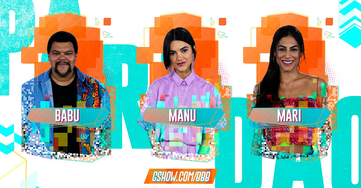 Enquete Paredão BBB20: Babu x Manu x Mari; quem deve sair?