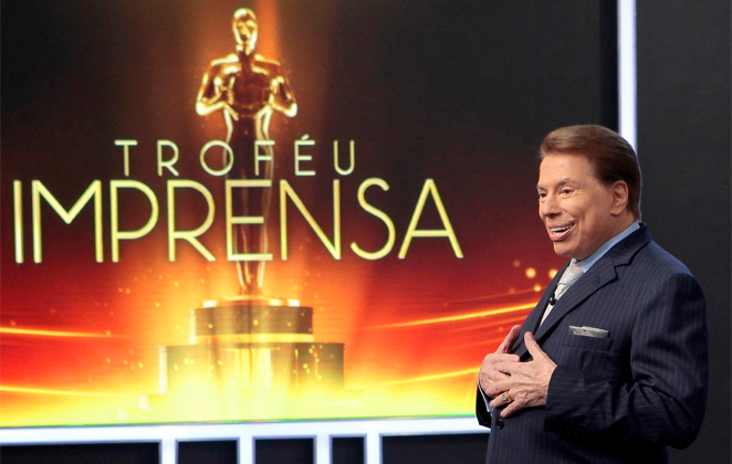 Silvio Santos apresentou o Troféu Imprensa