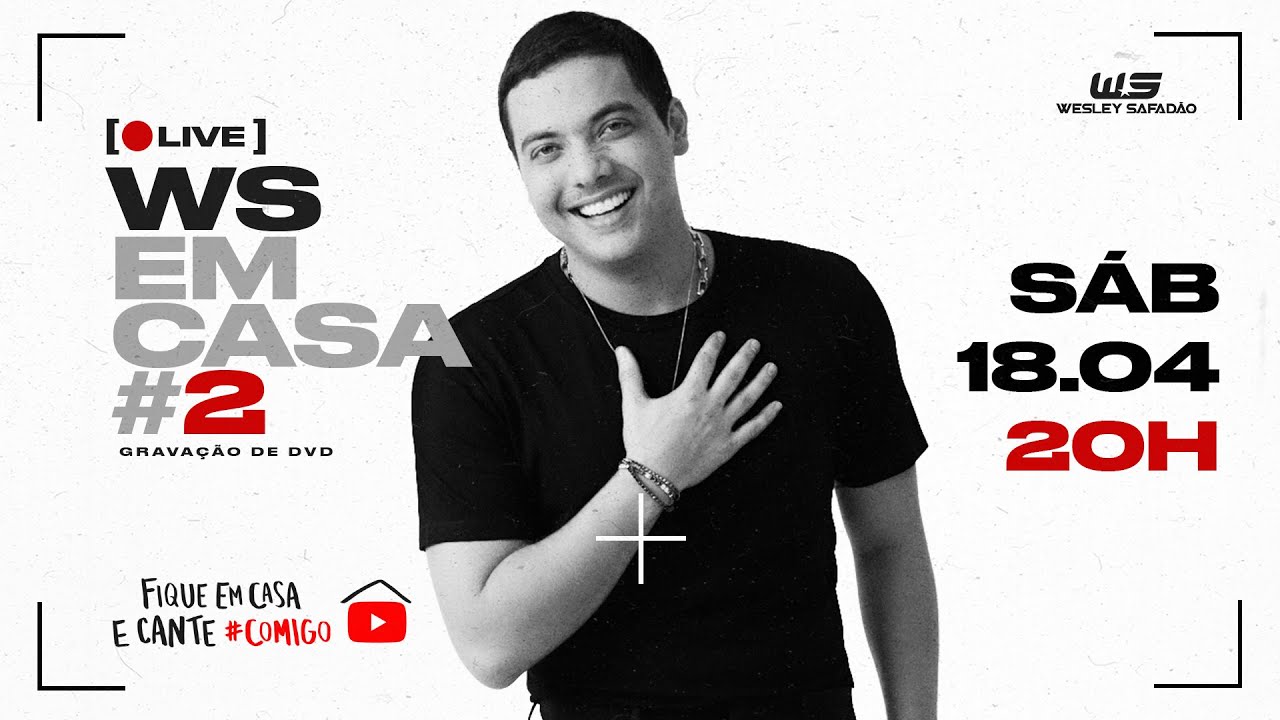 Saiba como assistir a Live de Wesley Safadão online neste sábado (18/04/2020)