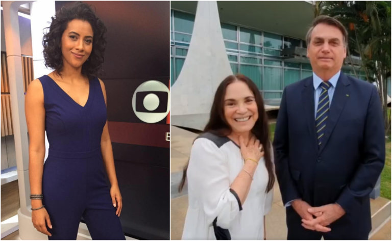 Jornalista global ironiza Regina Duarte e Bolsonaro: “impressionada com a atuação”