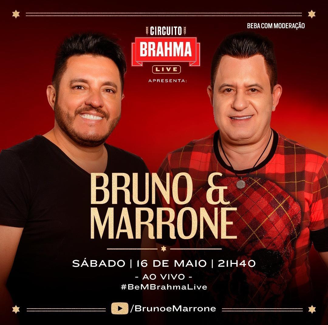 Lives deste sábado, dia 16/05/2020: Zé Neto & Cristiano, Bruno & Marrone e mais