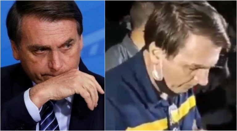 Bolsonaro é vaiado enquanto come cachorro quente na rua: ‘vai trabalhar, vagabundo”