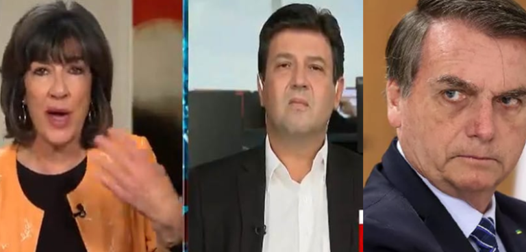 Mandetta critica Bolsonaro na CNN americana e diz que Brasil pode se tornar o país com mais casos de Covid-19 no mundo