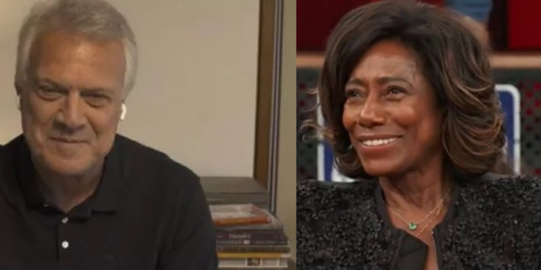 Glória Maria fala sobre ex-presidente racista no retorno do “Conversa com Bial”