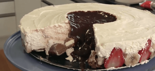 Receita de Sobremesa de Avelã com Morango e Banana do Melhor da Tarde, dia 22/05/2020