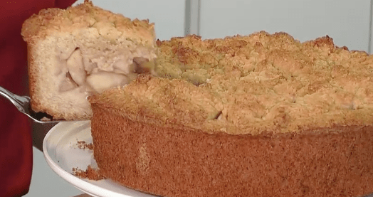 Receita de Torta Crocante com Maçãs do Melhor da Tarde, dia 29/05/2020