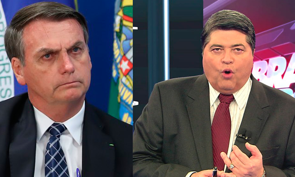 Datena se irrita com Bolsonaro após vídeo de reunião e dispara: “Nunca mais quero fazer entrevista com ele”
