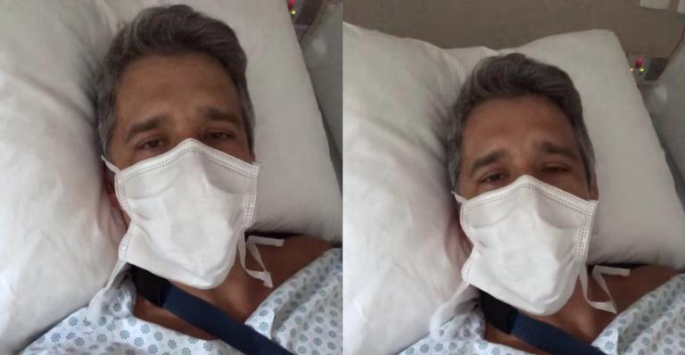 Marcio Garcia sofre acidente doméstico e passa por cirurgia de emergência: “Um susto”