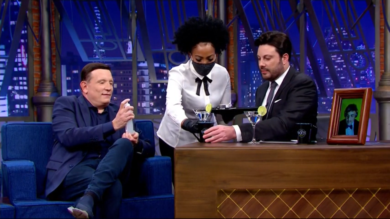 The Noite 25/05/2020: Entrevista inédita com Roberto Cabrini