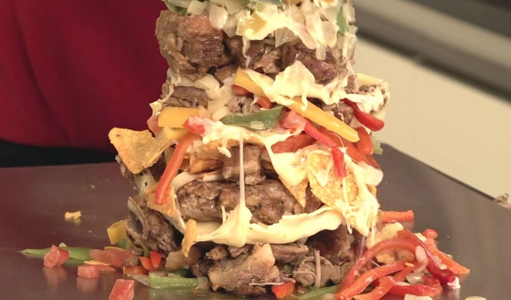 Receita de Torre de nachos com costelinha do Melhor da Tarde, dia 14/05/2020